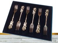 Zuckerl�ffel versilbert m. Rosenrand-1 St.in Geschenkverpackung der Zuckerl�ffel f�r die Zuckerdose