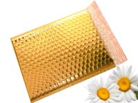 goldene Luftpolstertasche - ca A4 -vollst�ndig undurchsichtiger, gold�ner Umschlag-1 St�ck