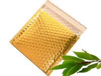 goldene Luftpolstertasche - CD Format und vollst�ndig undurchsichtiger, goldener Umschlag-1 St�ck