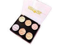 FINETEC Moir�e Farben - Malkasten 6 Moir�e Farben ( Durchmesser 25mm)