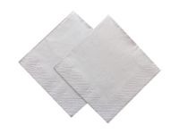 silberne Servietten f�r die Silberhochzeit oder f�r andere Anl�sse-33x33cm - 1 Pack. a`20 St�ck