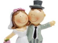lustiges Hochzeitspaare f�r Paare der mittleren Generation - ca 9cm