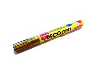 Deco Pen- GOLD - Acrylfarbe  f�r fast alle Materialien -schnelltrocknend und deckend