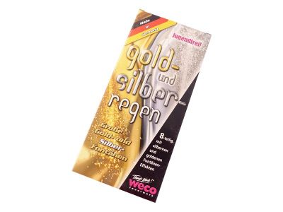 Gold-und Silberregen mit Font�nen-Effekten- Jugendfrei -8 teilig 