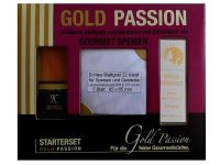 Gold Passion :  das Set f�r essbares Blattgold zum Veredeln von Speisen und Getr�nken.