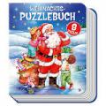 Weihnachtspuzzle in Buchformat mit watiertem Einband- 14x17cm -16 Seiten
