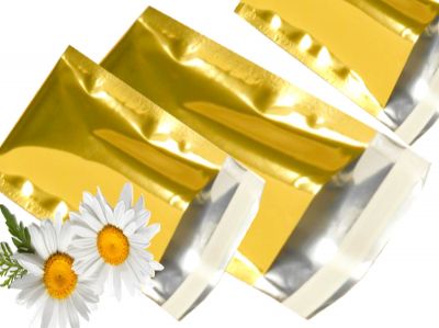 10 x goldene Folien-Briefumschl�ge undurchsichtig, rei�fest, selbstklebend diverse Gr��en DIN lang, 