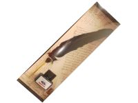 KALLIGRAPHIE Set-Kassette: der Schreiber - dunkelblau f�r die Kalligraphie mit Tusche & echter Feder