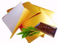 Alu-Butterfolie - Ihr Wunschma� - Gold seidenmatt, wachskaschiert, fettdicht, 1kg in Formate