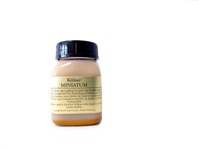 Miniatum Ink ist eine Tinte f�r die Schriftvergoldung mit Blattgold eine spezielle Tinte Miniatum 