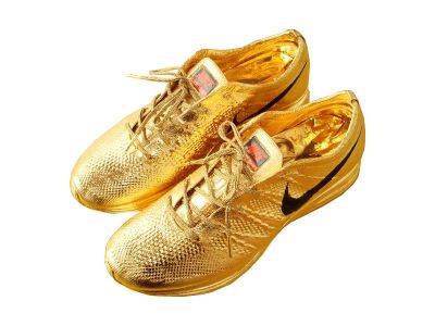 Schuhe vergolden oder versilbern lassen mit einem speziellen Verfahren und Wow-Effekt