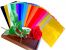 170 Blatt bunte Alufolie farbig sortiert 100x100mm Pralinenfolie Zuschnitte f�r Schokoladen