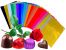 250 Blatt bunte Alufolie Pralinenfolie f�r Schokoladen 80x80mm farbig sortierte Einwickelfolie