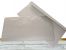 1x Silber Briefumschlag DIN lang ohne Fenster selbstklebend, seidengl�nzend aus Silberpapier