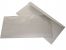 1x Silber Briefumschlag DIN lang ohne Fenster selbstklebend, seidengl�nzend aus Silberpapier